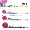 Durable material New style two-color training rope Tangle-free Soft on pet 4.92FT Obedience training Daily walk training Park training  Evening/e