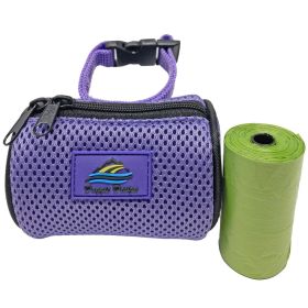 American River Poop Bag Holder -Purple (Option: One Size)