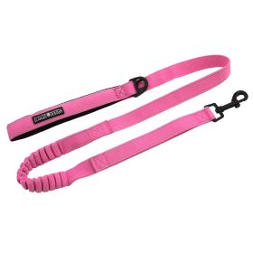 Soft Pull Traffic Dog Leash - Candy Pink (Option: One Size)