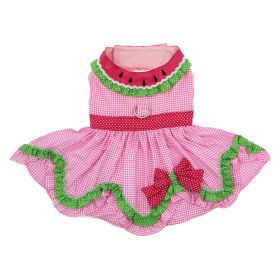 Watermelon Dog Dress. (Option: X-Small)